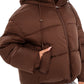 Dark Chocolate Insulated Bio-Down Jacket