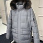 Men's Genuine Fur Trim Sorona® Fill Coat