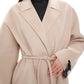 Margaret Premium Lana Wool Cashmere Coat in Royal Creme