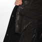Onyx Genuine Fox Fur Vest-Lined Wool Blend Parka