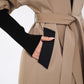 Pre-Order. Re-Stock Ships September 25. Miru Trench Coat in Camel