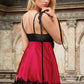 Satin and Lace Babydoll