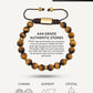 Tigers Eye Beaded Bracelet - Mykonos