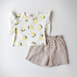 Lemonade Twist Girls Casual Set-1