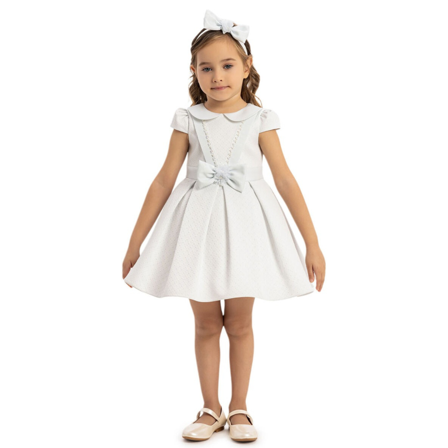 Majestic Pearl Girls Formal Dress - Farnelli