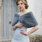 Grey Fur Wrap (Serena Gry05)