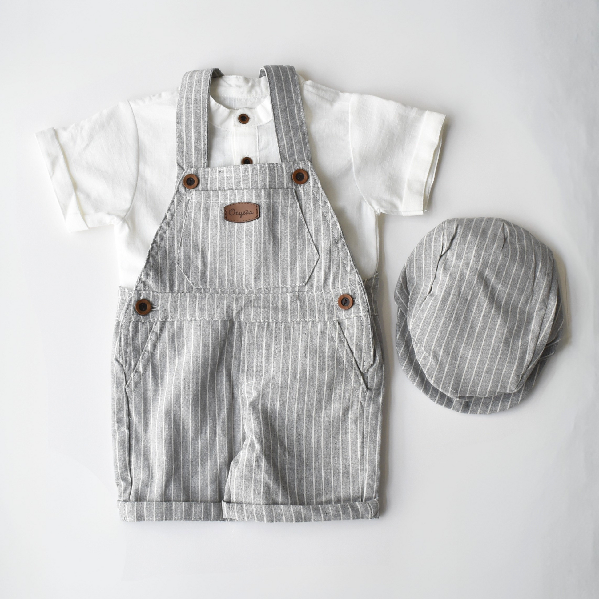 Breezy Caleb Baby Casual Overall - Farnelli