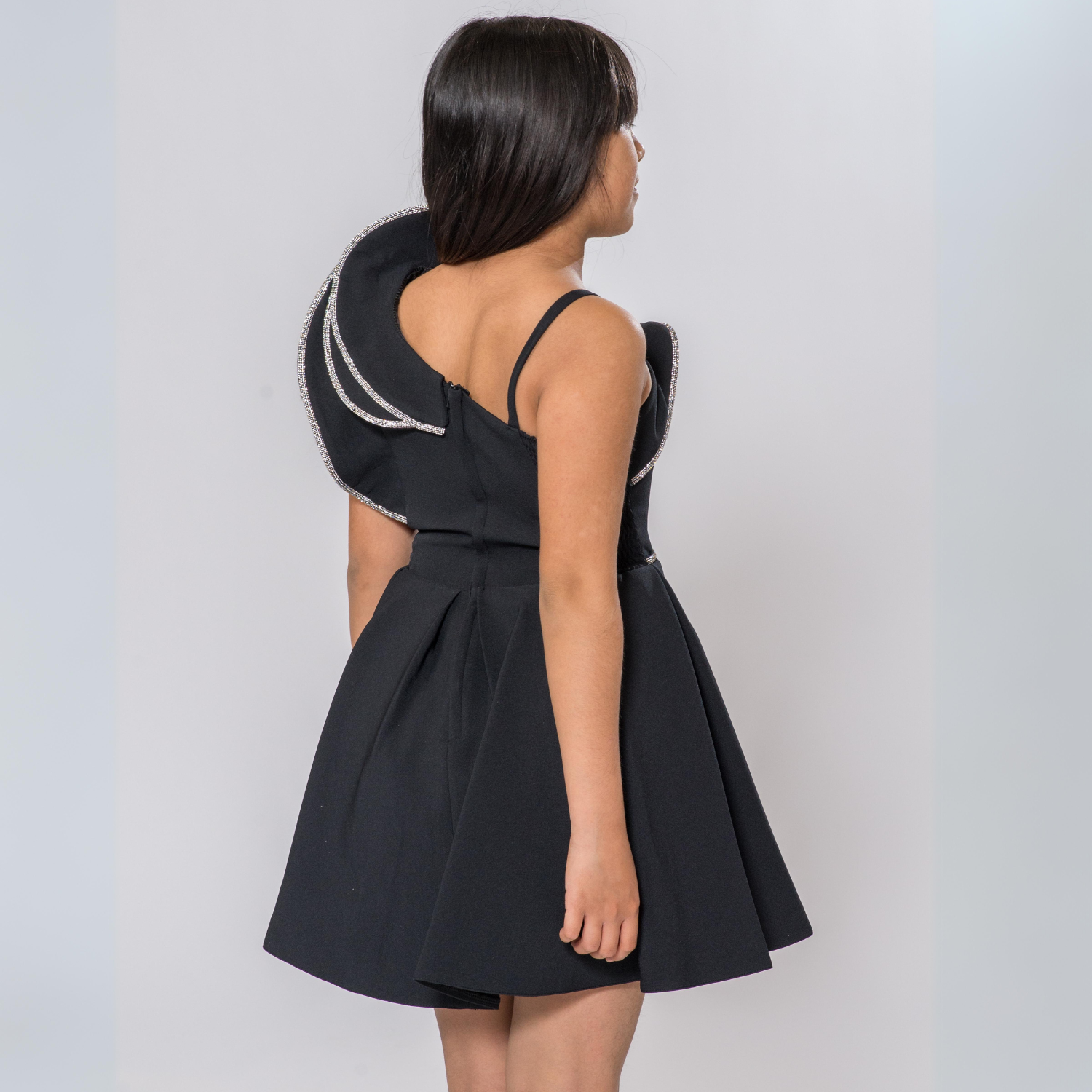 Celebrity stylish preteen girls formal dress-1