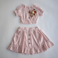 Ingenious Charm Girls Skirt Set - Farnelli