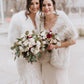 Ivory Faux Fur Bridal Jacket (Anna Ivy05)