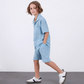 Luca Striped Dressy Shorts Set-3