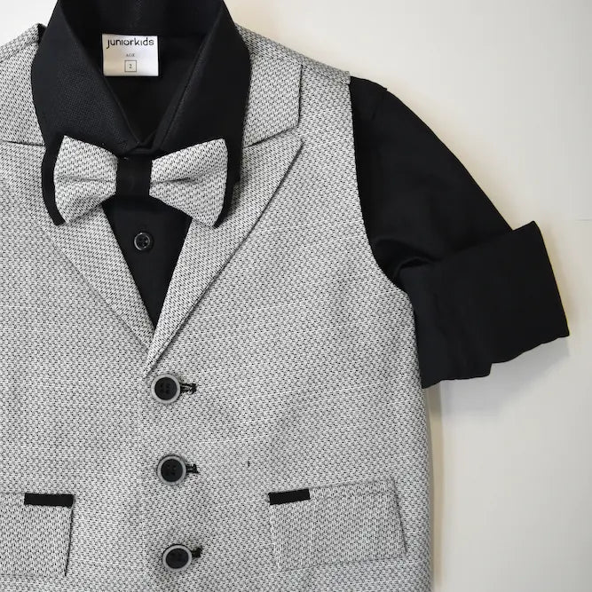 Midnight Miles Formal Vest Set-1