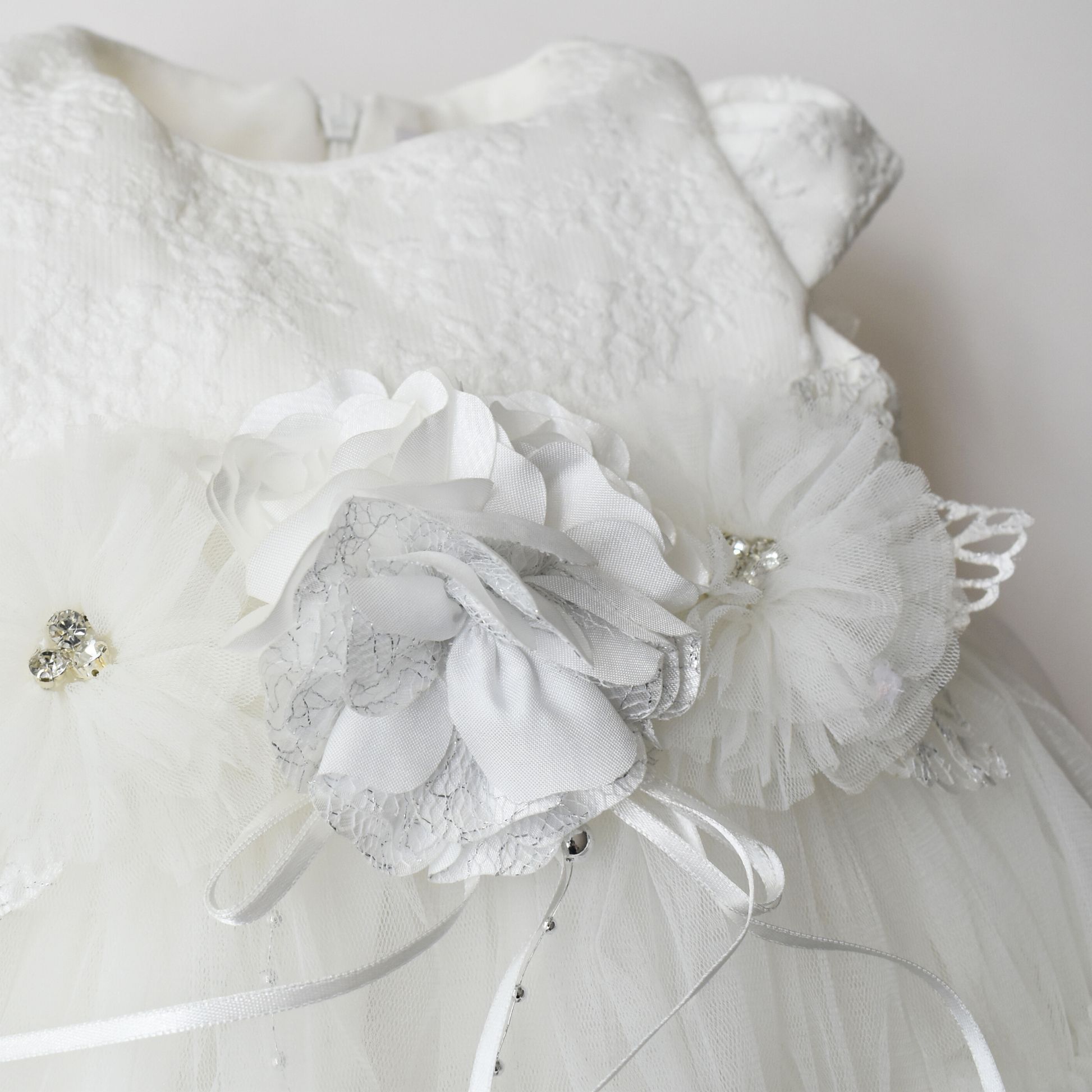 Classic Petal Formal Baby Dress - Farnelli