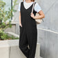 Double Take Full Size Sleeveless Straight Jumpsuit - Farnelli