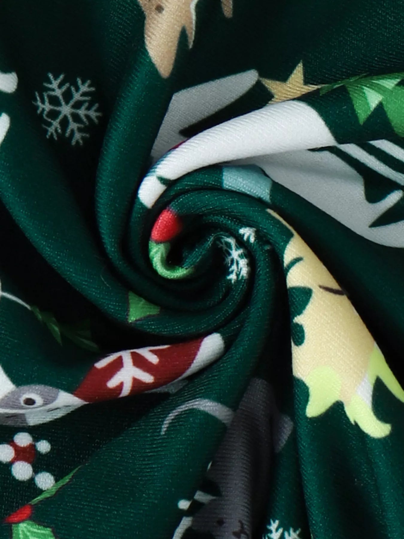 Children's Christmas Print Top and Pants Set - Farnelli