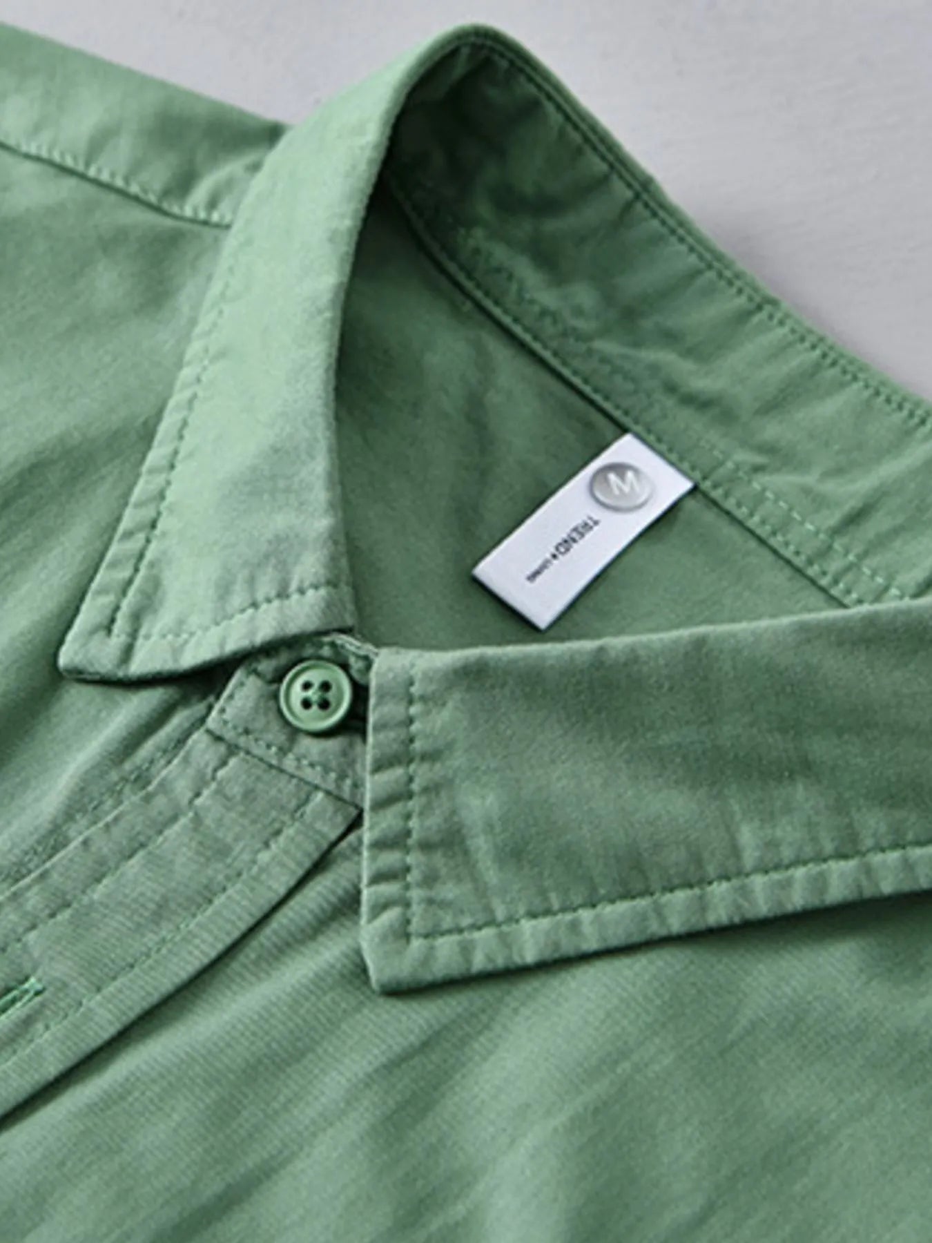 Men's Plus Size Button Up Short Sleeve Shirt - Farnelli