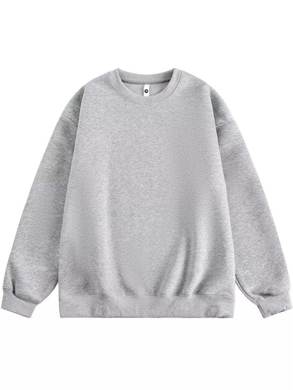 Men's Plus Size Crew Neck Long Sleeve Sweatshirt - Farnelli