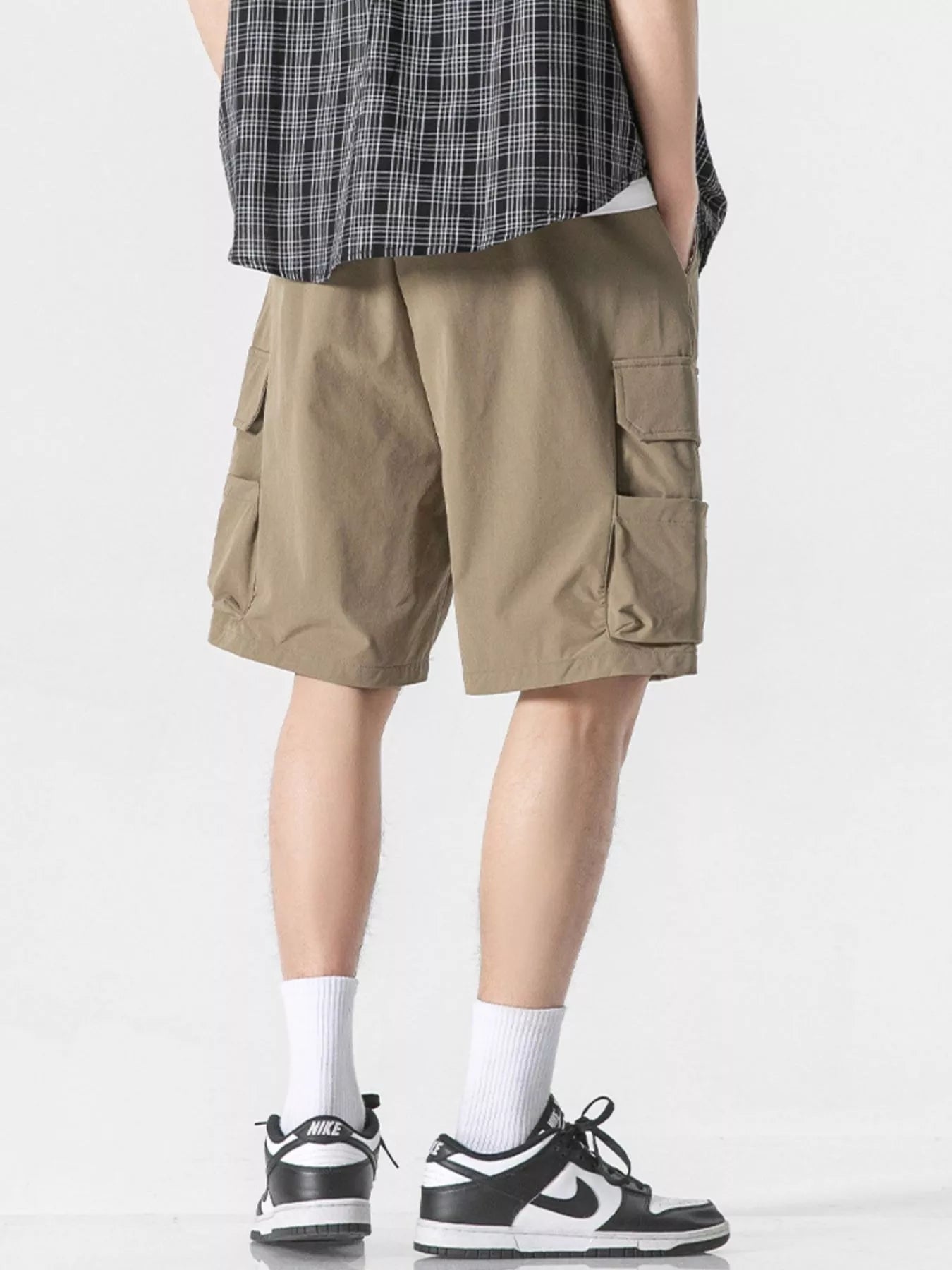 Men's Plus Size Loose Fit Cargo Shorts - Farnelli