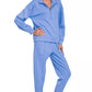 Zenana Scuba Half Zip Pullover and Jogger Set - Farnelli