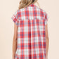 Mittoshop Mineral Wash Plaid Button Down Shirt - Farnelli