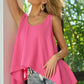 BiBi High and Low Flare Knit Tank Top - Farnelli