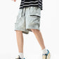 Men's Plus Size Drawstring Loose Fit Cargo Shorts - Farnelli