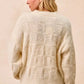 BiBi Checker Board Drop Shoulder Sweater - Farnelli