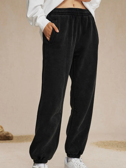 Men's Casual Elastic Waist Cotton Sweatpants - Farnelli