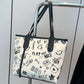Graffiti Print Casual Tote Bag - Farnelli