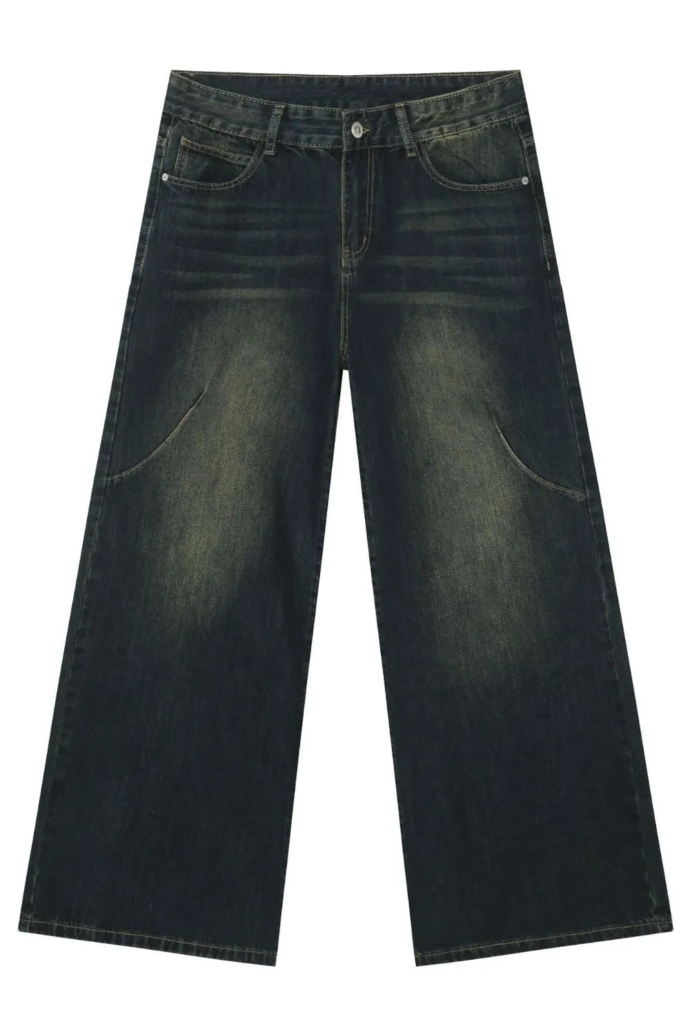 Men's Wide Leg Jeans - Farnelli