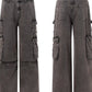 Men's Vintage Wash Cargo Jeans - Farnelli