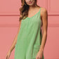 BiBi Vintage Washed V-Neck Overalls with Pockets - Farnelli