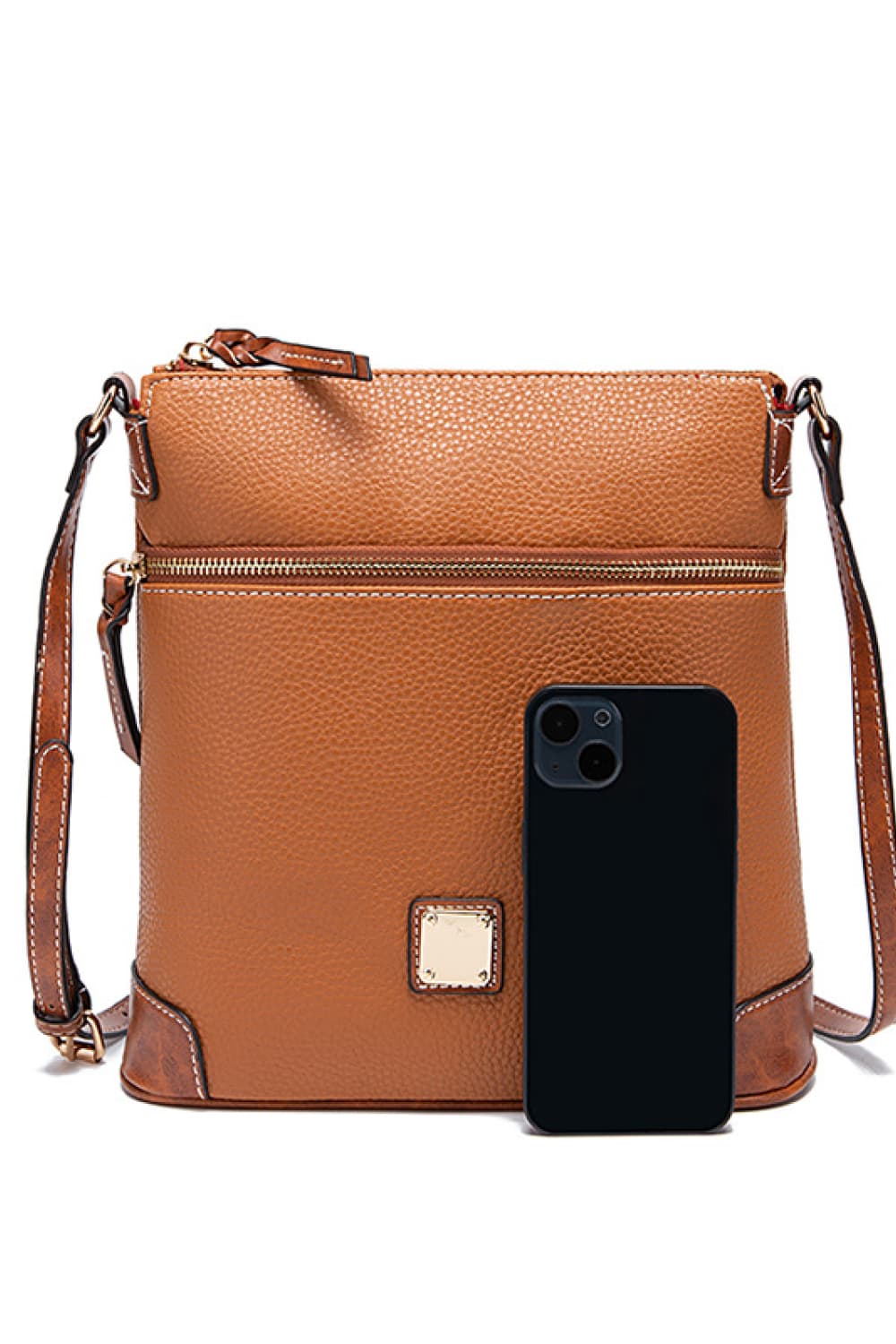 PU Leather Crossbody Bag - Farnelli