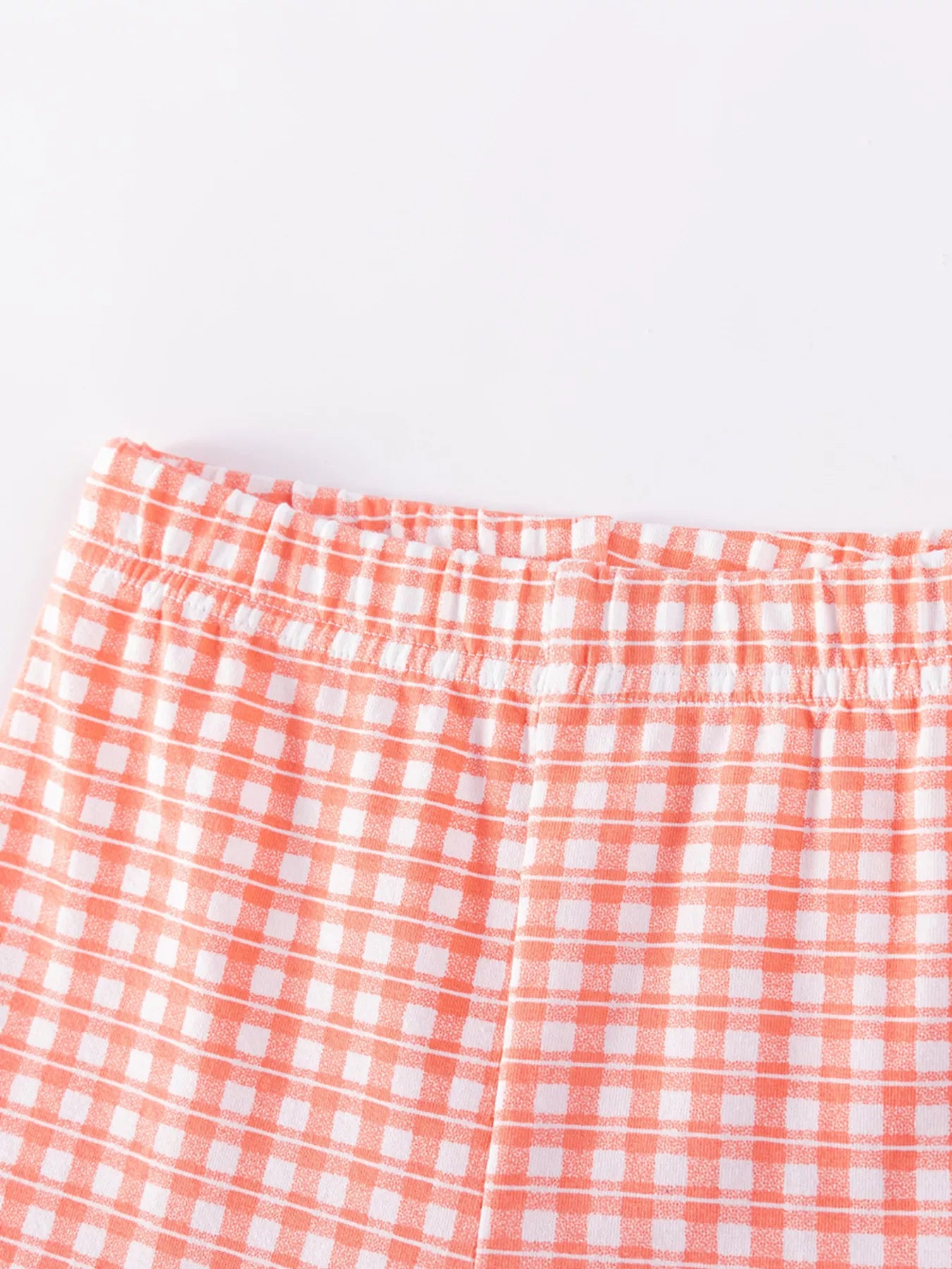 Children's Striped Top & Gingham Capri Set - Farnelli