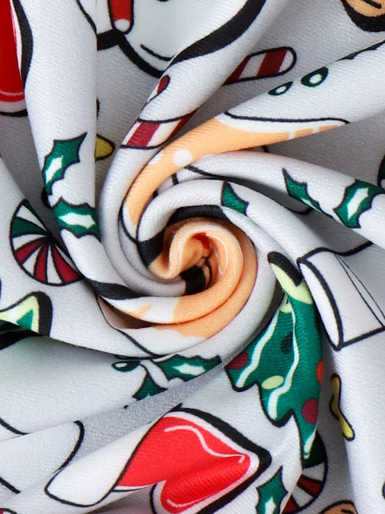 Children's Christmas Print Top and Pants Set - Farnelli