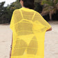 Hollow Out Collared Neck Cover-Up - Farnelli