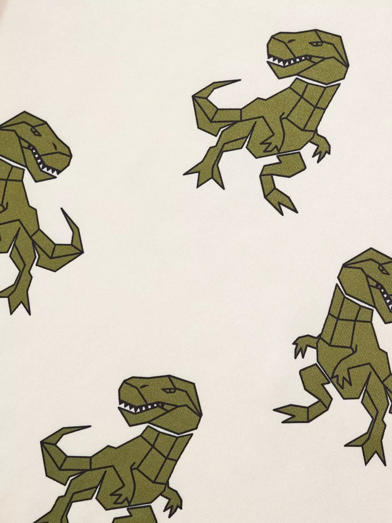 Children's Dinosaur Print Short Sleeve Tee and Shorts Set - Farnelli