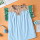 Maci Ruffled Sleeve Frill V Neck Blouse - Farnelli
