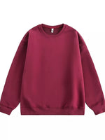 Men's Plus Size Crew Neck Long Sleeve Sweatshirt - Farnelli