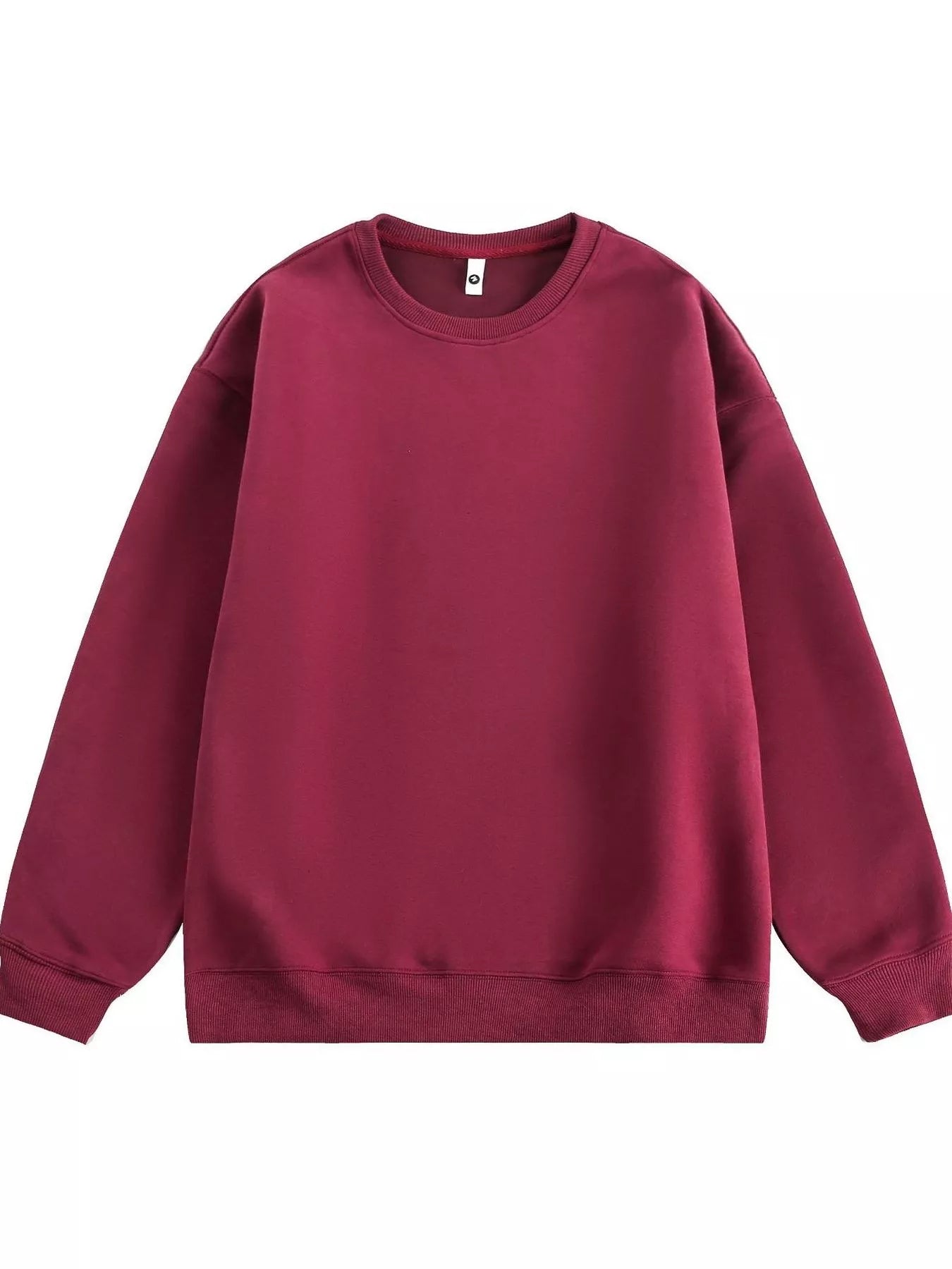 Men's Plus Size Crew Neck Long Sleeve Sweatshirt - Farnelli