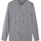 Men's Full Size Casual Striped Corduroy Shirt Plus Size - Farnelli