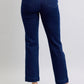 Judy Blue Full Size Hw Work Wear Knee Patch Straight Jeans Plus Size - Farnelli