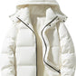 Men's Plus Size Hooded Padded Winter Puffer Jacket - Farnelli