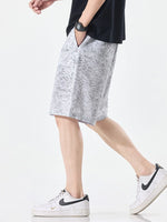 Men's Plus Size Drawstring Loose Fit Shorts - Farnelli