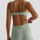 Seamless Bra and High Waist Shorts Active Set - Farnelli