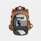 PU Leather Backpack Bag - Farnelli