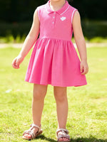 Children's Sleeveless Polo Dress - Farnelli