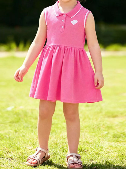 Children's Sleeveless Polo Dress - Farnelli