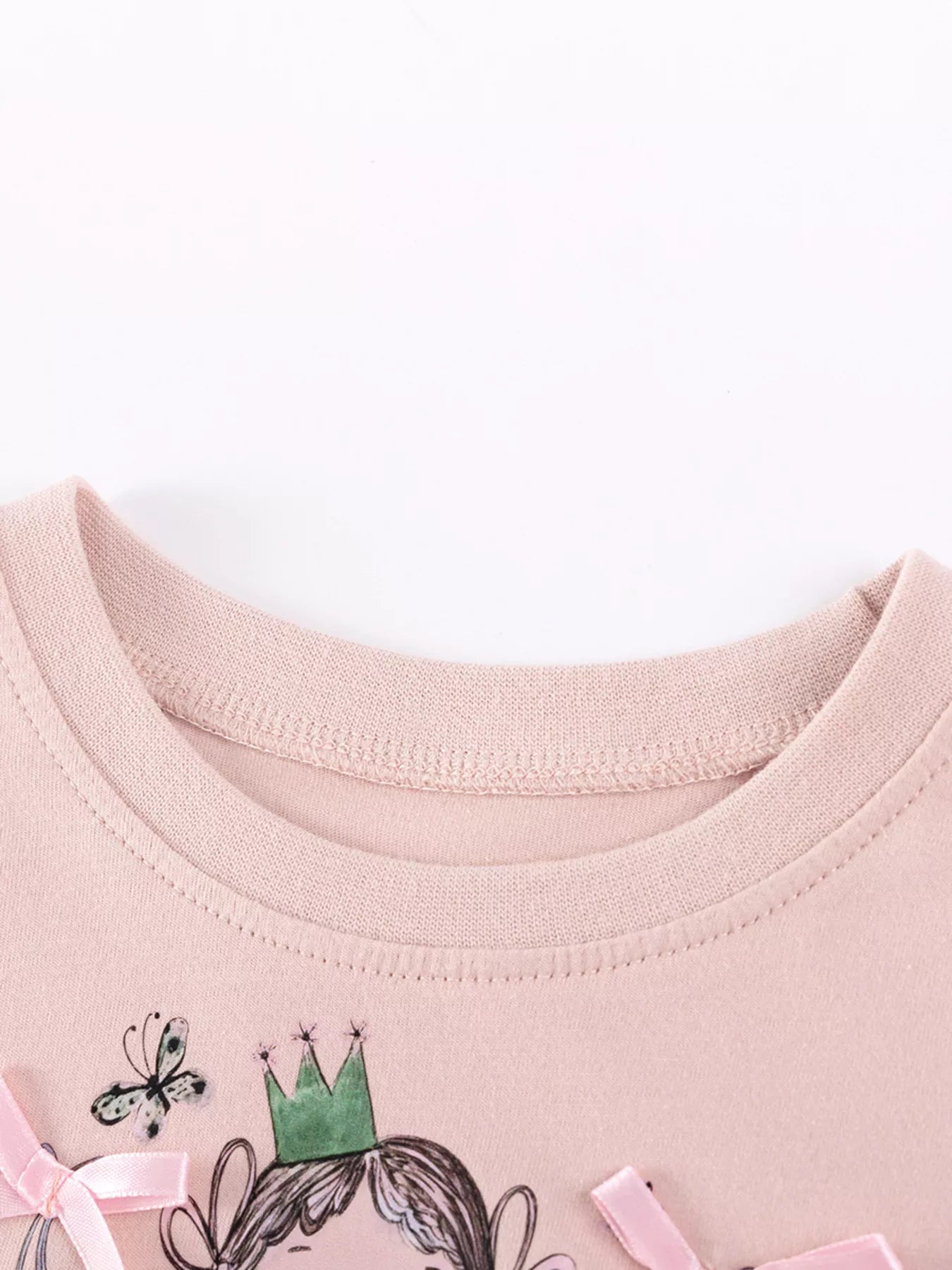 Children's Short Sleeve Tulle Layered Dress - Farnelli