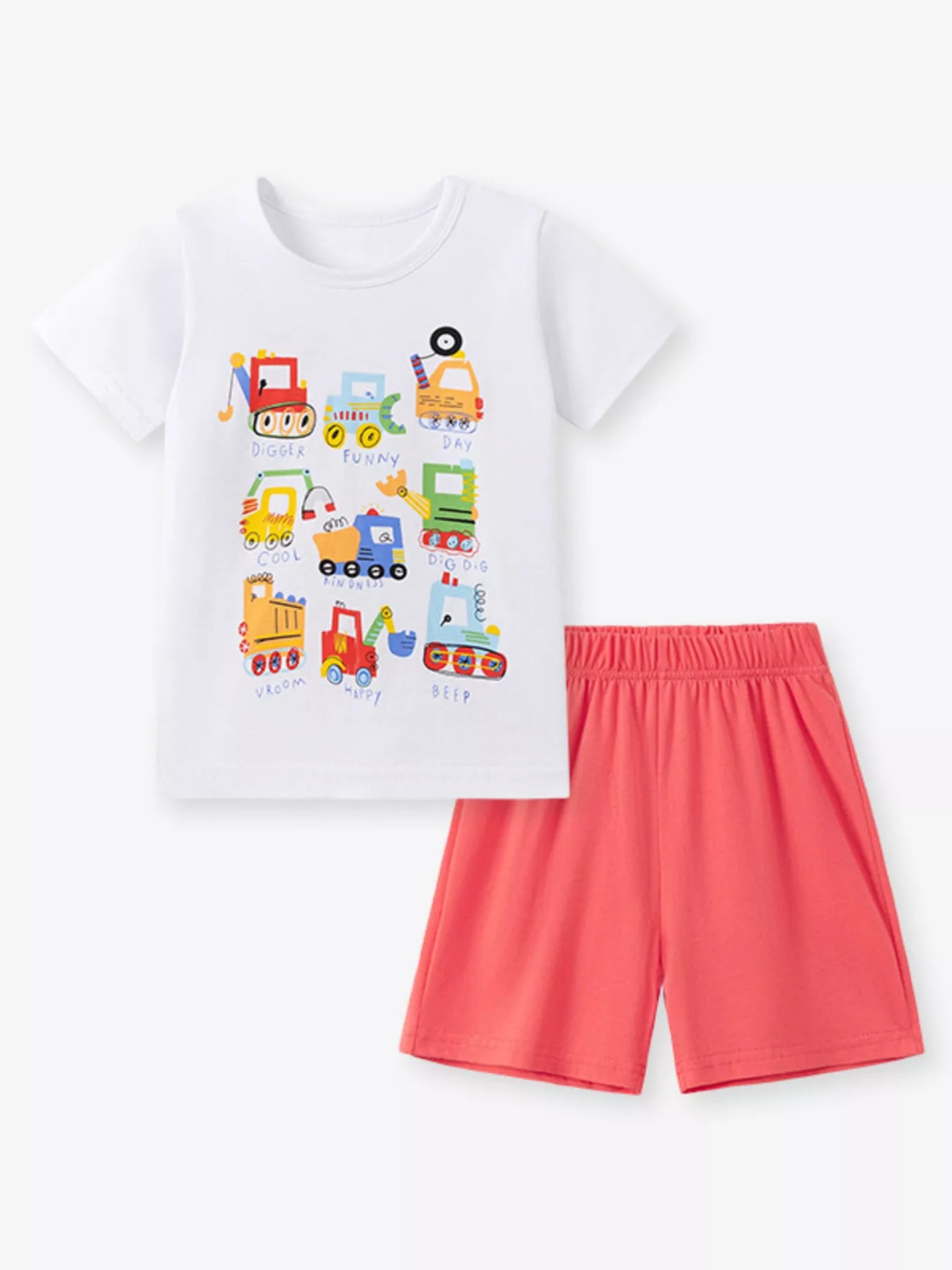 Children's Printed Tee & Shorts Set - Farnelli